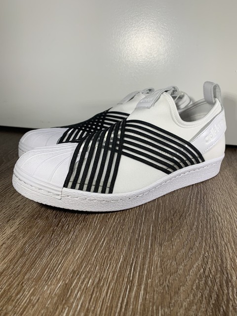 adidas shell toe slip on