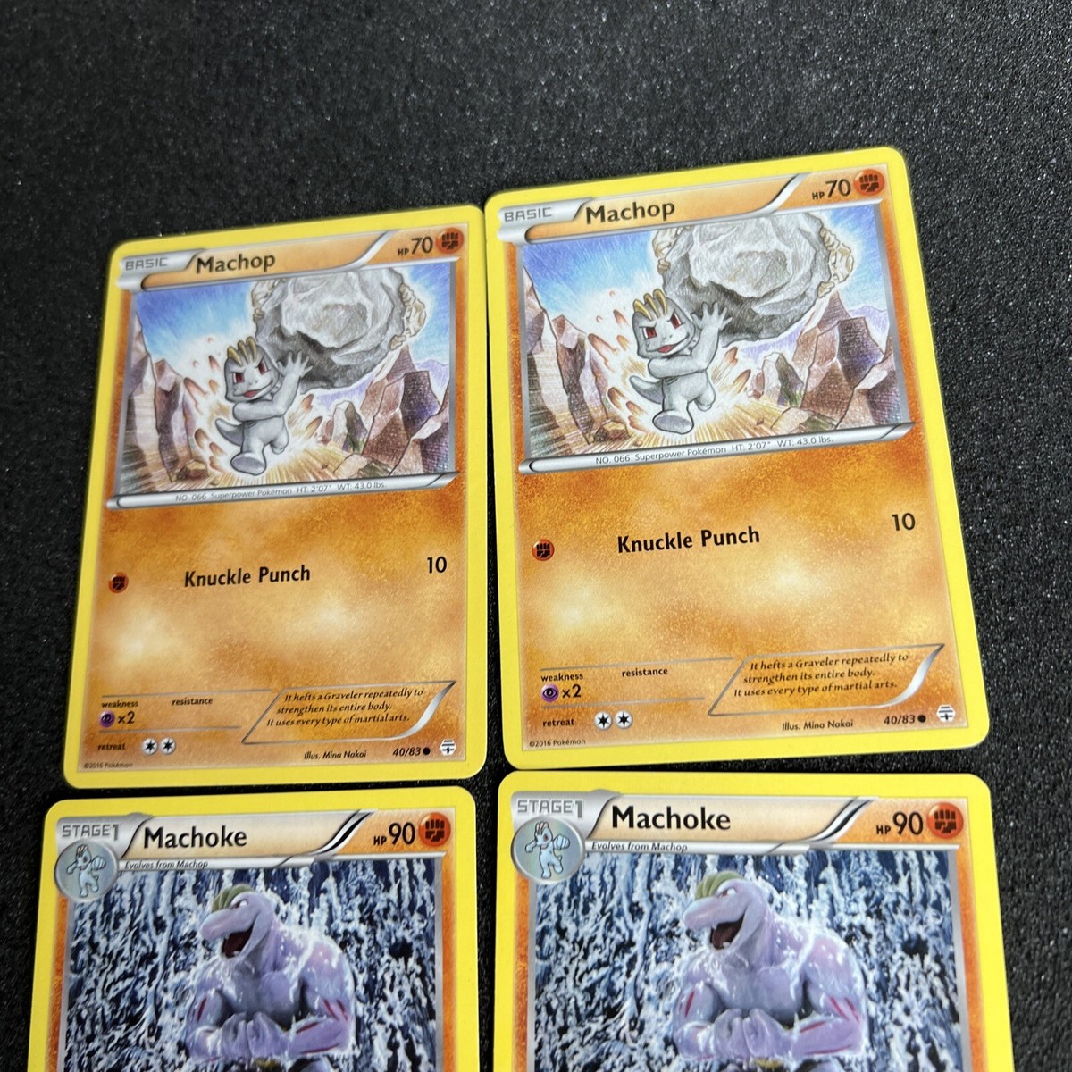 Machoke 41/83 Machop 40/83 Generations Pokemon Card Non-Holo 4 | eBay