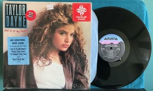 Taylor Dayne Tell It To My Heart Nm 1988 Audiophile Lp Shrink