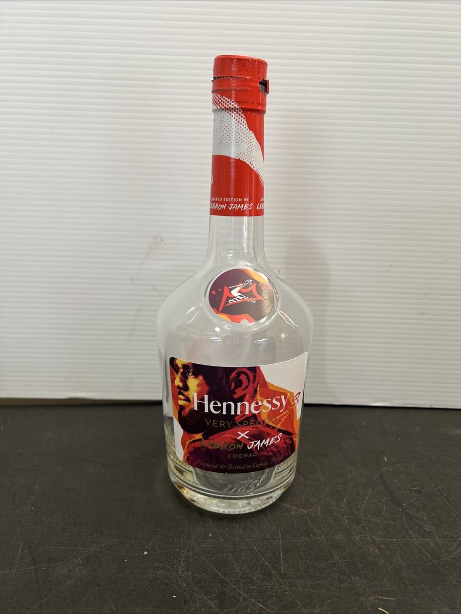 Hennessy x LeBron James Limited Edition Bottle ONLY Empty Hennessy x LeBron James Limited Edition Bottle ONLY Empty
