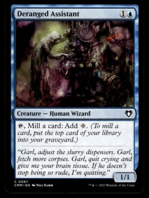 2023 MTG Deranged Assistant Commander Masters Common #87