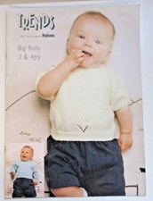 Patons Knitting Book, Book TD2 - Trends Big Baby Knits in 3 and 4 Ply
