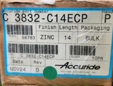 (10 Pcs) Accuride C3832-C14ECP, 14"