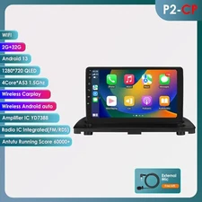 9'' Carplay 4 Core 2+32GB Car Stereo Radio GPS SWC USB For Volvo XC90 2004-2014