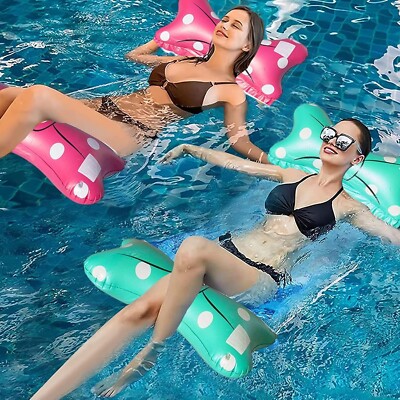 Swimming Bed Inflatable Water Hammock | 4-in-1 Floating Lounge / 2 mal