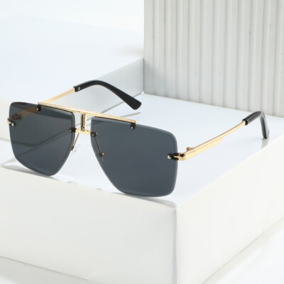 Fashion OVERSIZED Pilot Sunglasses Mens Women Outdoor Driving Sun Glasses UV400