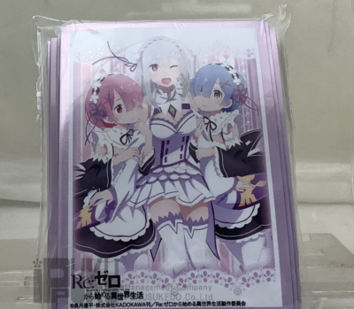 re zero card sleeves Bushiroad Card Sleeves extra Re ZERO Starting Life in Another World Emilia