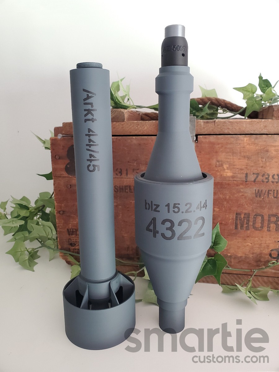 DUMMY 88mm RPzB GR.4322 Panzerschreck Rocket - Accurate Size 