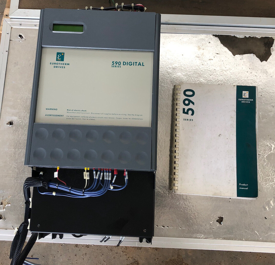 Parker Eurotherm 955D8R751 590 Digital DRV Rev 6.09 7.5 HP DC Drive Excellent
