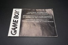 Nintendo Game Boy Consumer Information and Precautions Booklet DMG-USA-6