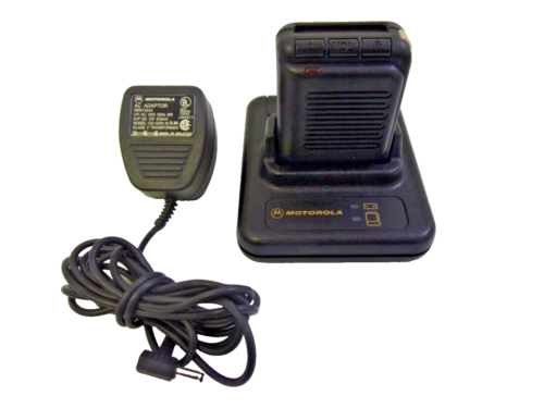 RARE Motorola Fire Department Keynote Voice Pager w Display & Charger 462.925MHz - Picture 1 of 17