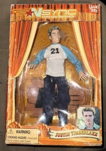 NSYNC Justin Timberlake Collectible Marionette Doll Living Toyz 2000