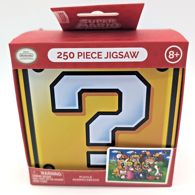 Super Mario Puzzle 250 Teile in schöner Blechdose von Paladone - Nintendo