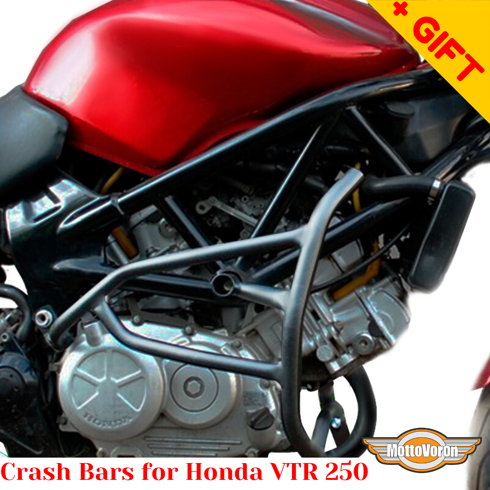 For Honda CBF 250 engine guard CBX 250 crash bars Honda Twister, Bonus