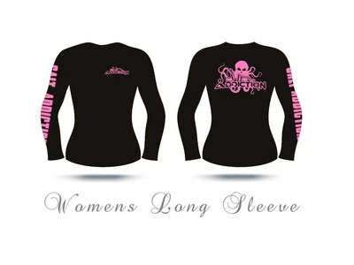 Salt Addiction Women's long sleeve saltwater t shirt,offshore,deep sea,life,flat