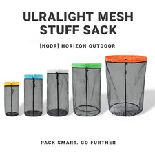 Mesh Storage Bag Drawstring Bags Wash Net Bag Stuff Sack Traveling Organizer