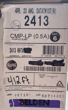 Cat6 Cable: 412ft Belden 2413 007A1000 Purple