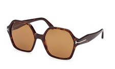 NEW TOM FORD FT1032 52E DARK HAVANA/BROWN AUTHENTIC SUNGLASSES 56-19-140