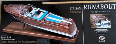 Amati 1608 Italian Runaboat Riva Aquarama 1970 Bausatz