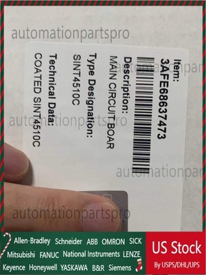 1PCS NEW ABB ACS510/550 series SINT4510C power board US Free TAX