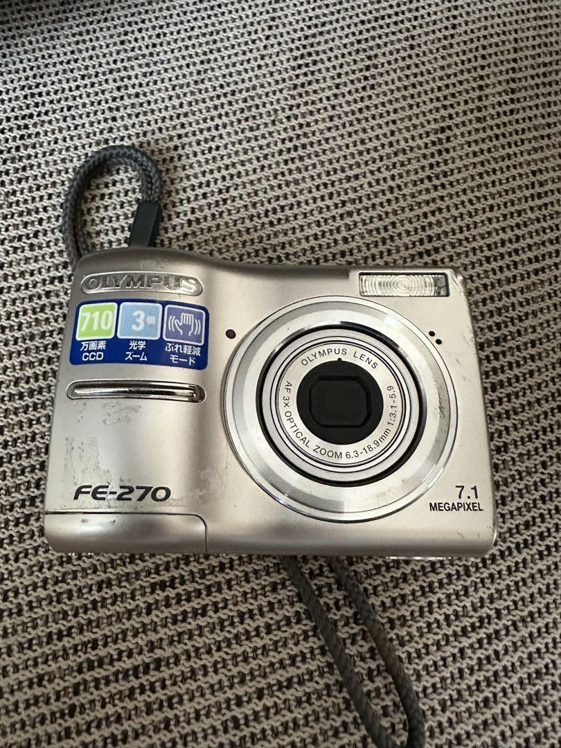 Olympus FE-270 7.1MP Compact Digital Camera 3x Optical Zoom LCD