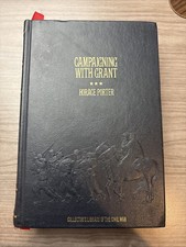 1897 / 1981 Leather Civil War Campaigning With Ulysses S. Grant Illustrated Maps