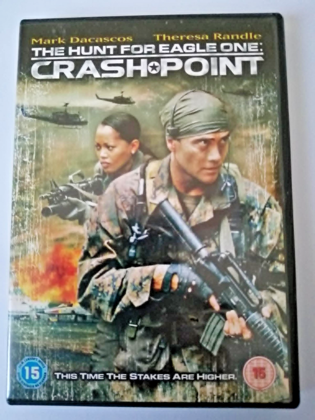 DVD The Hunt for Eagle One: Crash Point. Movie. Mark Dacascos. Theresa Randle