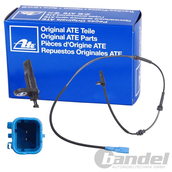 ATE ABS-SENSOR Raddrehzahl Vorderachse Passend FüR CitroËN C-ELYSEE C3 C4 DS3-image