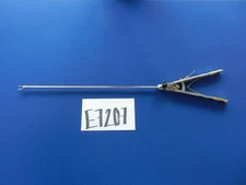 E7207 Marina Medical 13-1593 Right Curved Needle Holder with Axial Handle 32cm
