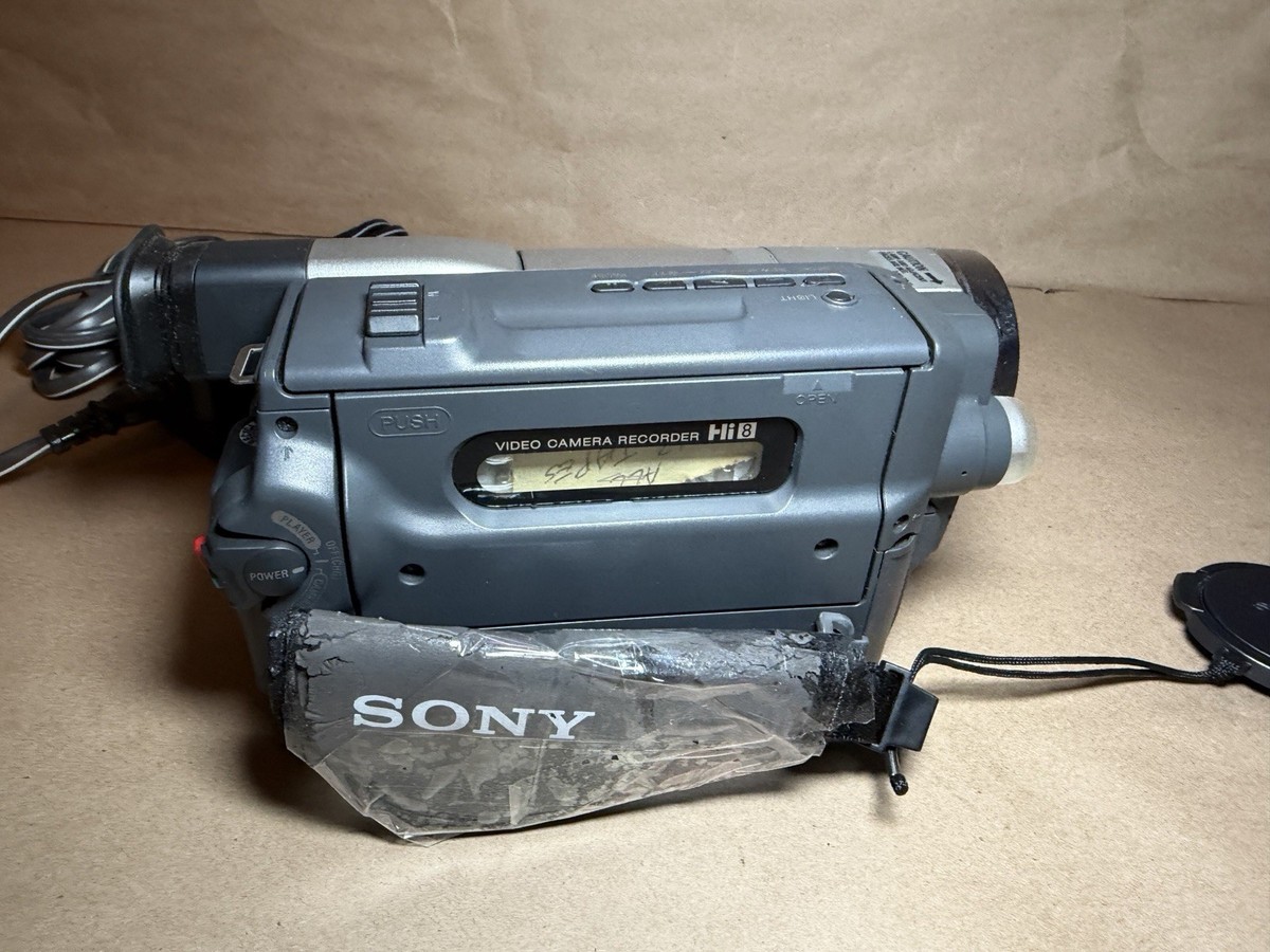 Sony Handycam CCD-TRV608 Hi-8 Analog Camcorder for sale online | eBay