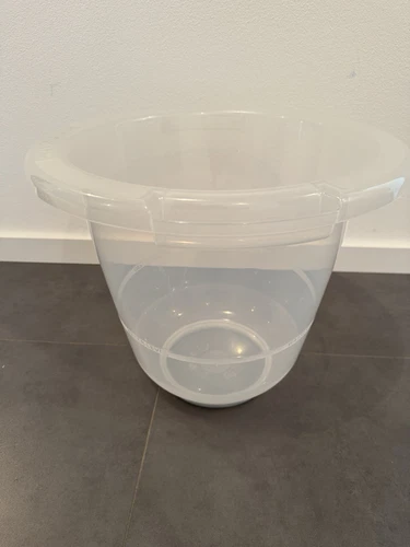 Tummy Tub Badeeimer Neugeborene Transparent rutschfest und kippsicher