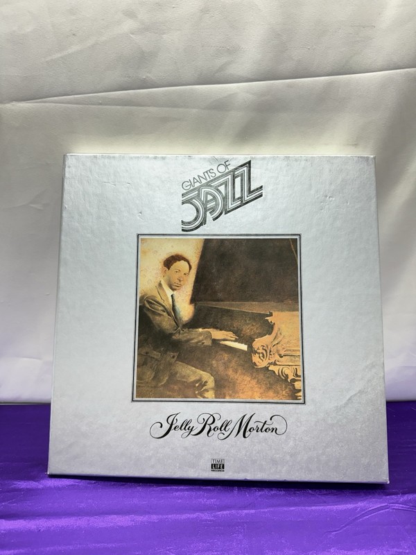 Time Life Records Giants of Jazz 3 Record Box Set LP Vinyl Jelly Roll Morton