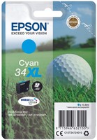 Epson Original 34XL Golfball Druckerpatrone Cyan 950 Seiten 10,8Ml