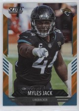 2021 Score Lava 444/575 Myles Jack #180 07rd