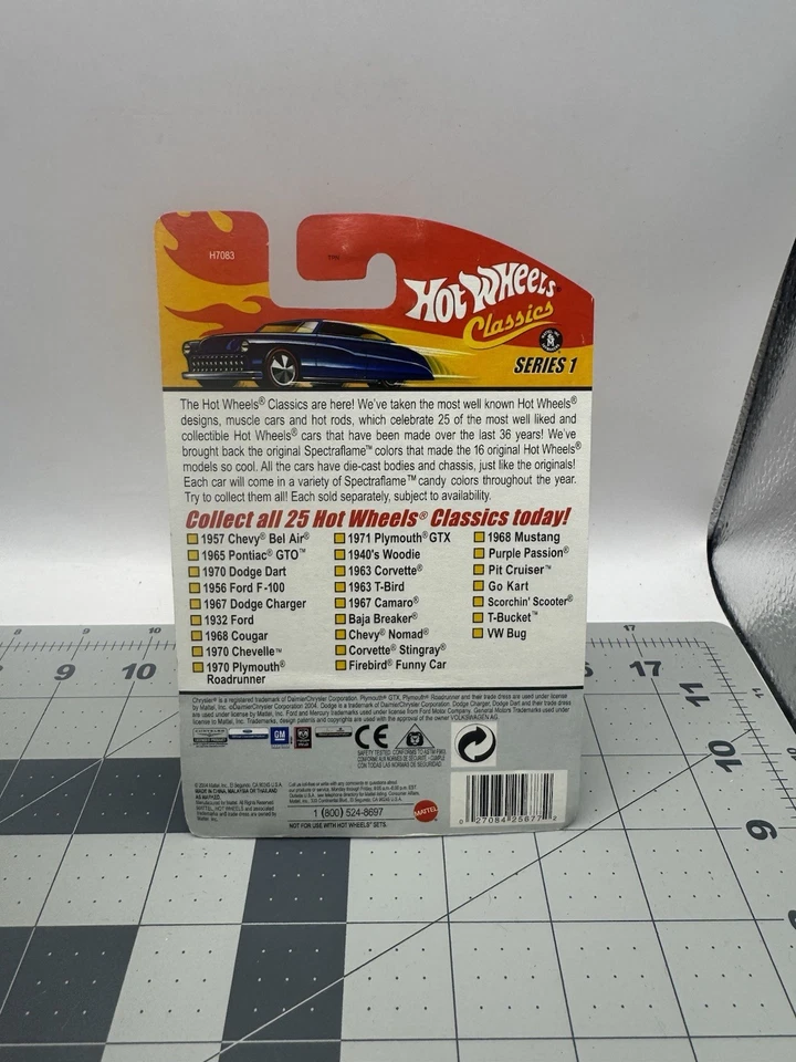 Hot Wheels Classics Serie 1 (2004) Blue Firebird Divertido Coche Juguete #18/25 Foto 3 de 4