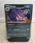 Gengar #57 Cosmos Holo Trick Or Trade 2024 Pokemon TCG NM/M