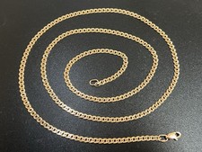 Gold Kette 585 Rotgold 60cm Roségold 14K Panzerkette Bismarck 583 Damen Herren