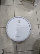 PARTS ONLY: Ecovacs DN622.31 Deebot White Vacuum No Remote No Charger No Battery