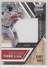 2017 Panini Elite Extra Edition Future Threads Silhouettes /149 Danny Mars 2t9