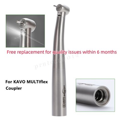 Abdent Dental Fiber Optic LED Handpiece Turbine 4 Water Spray For KAVO