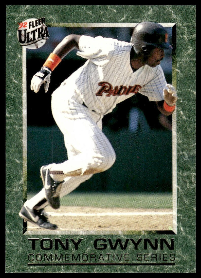 1992 Ultra #9 Tony Gwynn Tony Gwynn Commemorative Series San Diego Padres NM+