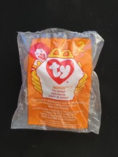 1998 McDonald  s Ty Beanie Baby  Bongo the Monkey  - Sealed in Bag