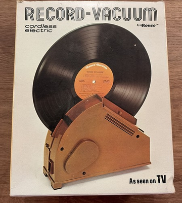 #ad #ad Vintage RONCO Record Vacuum LP Vinyl Cleaner 1976 NEW Rare As Seen on TV $75.00