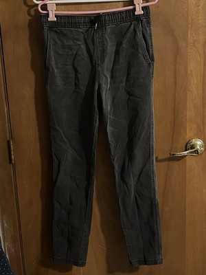 Colorful Planet Big Boys Size XL 14/16 Black Elastic Waist Jeans FREE SHIPPING