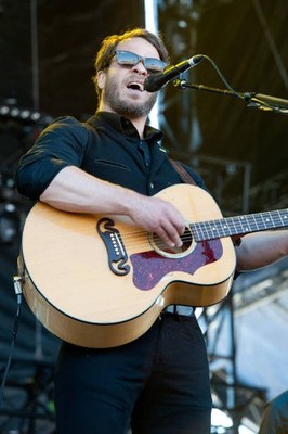 Amos Lee performs at the 2014 Hangout Music Festival on May 17 201- Old Photo
