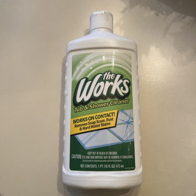#ad #ad The Works Tub amp; Shower Cleaner for Soap Scum Rust amp; Hard Water Stains 16oz $34.99