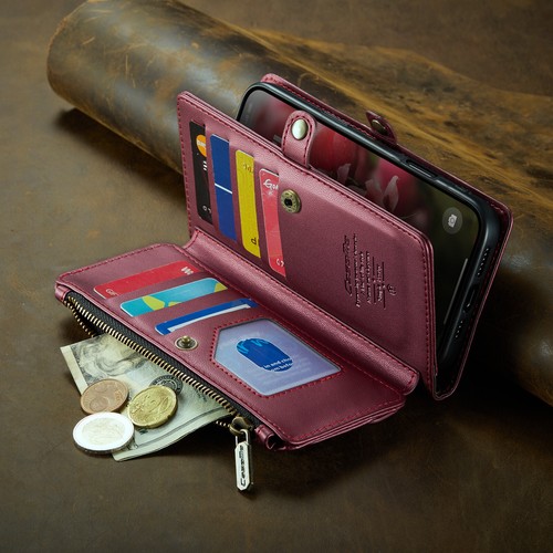 Crossbody Wallet Case Leather Cover Cards Slots for iphone 13 14 15 16 Pro Max - Picture 14 of 29