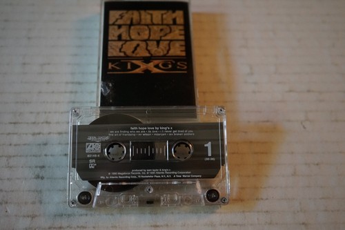 King's X - Faith Hope Love (Cassette, 1990 ) VG+ To NM Megaforce Records - Picture 6 of 8