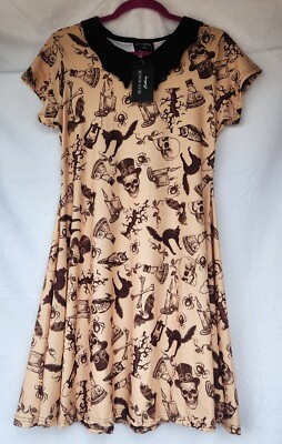 Blue Magic-Steapunk Dress XL. New, with tags. Gothic Wear.