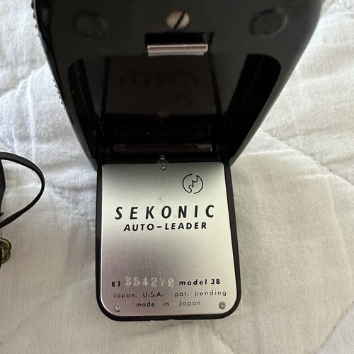 Sekonic L-38 “Auto Leader" Exposure Light Meter Japan Vintage 1960 - Picture 6 of 8
